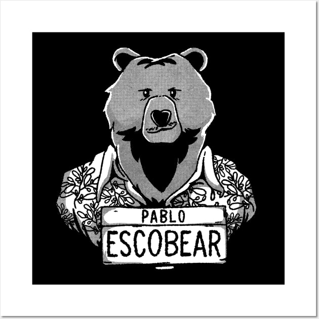 Pablo Escobear Wall Art by fitasartwork